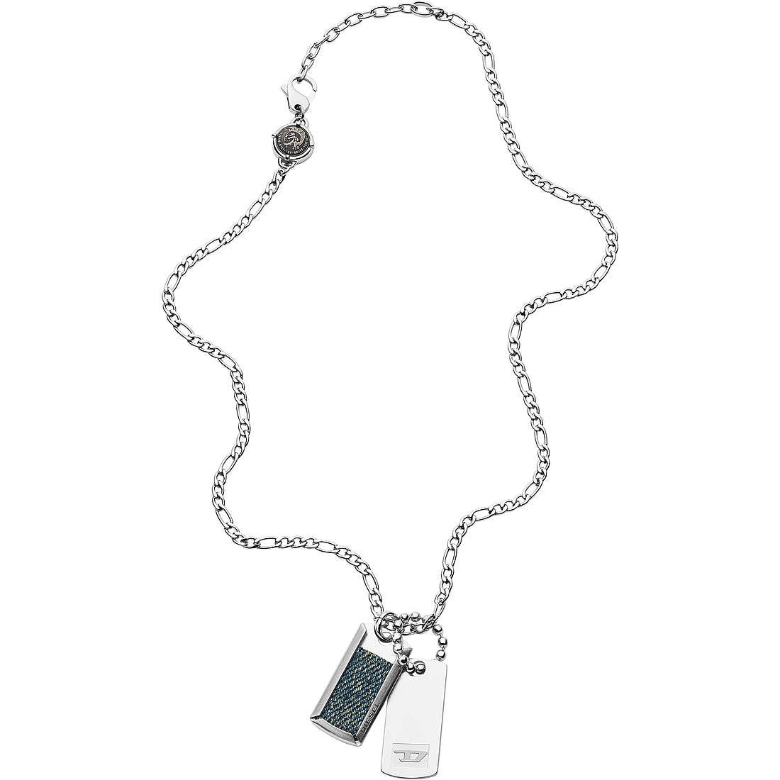 necklace man jewellery Diesel Double Dogtags DX1246040