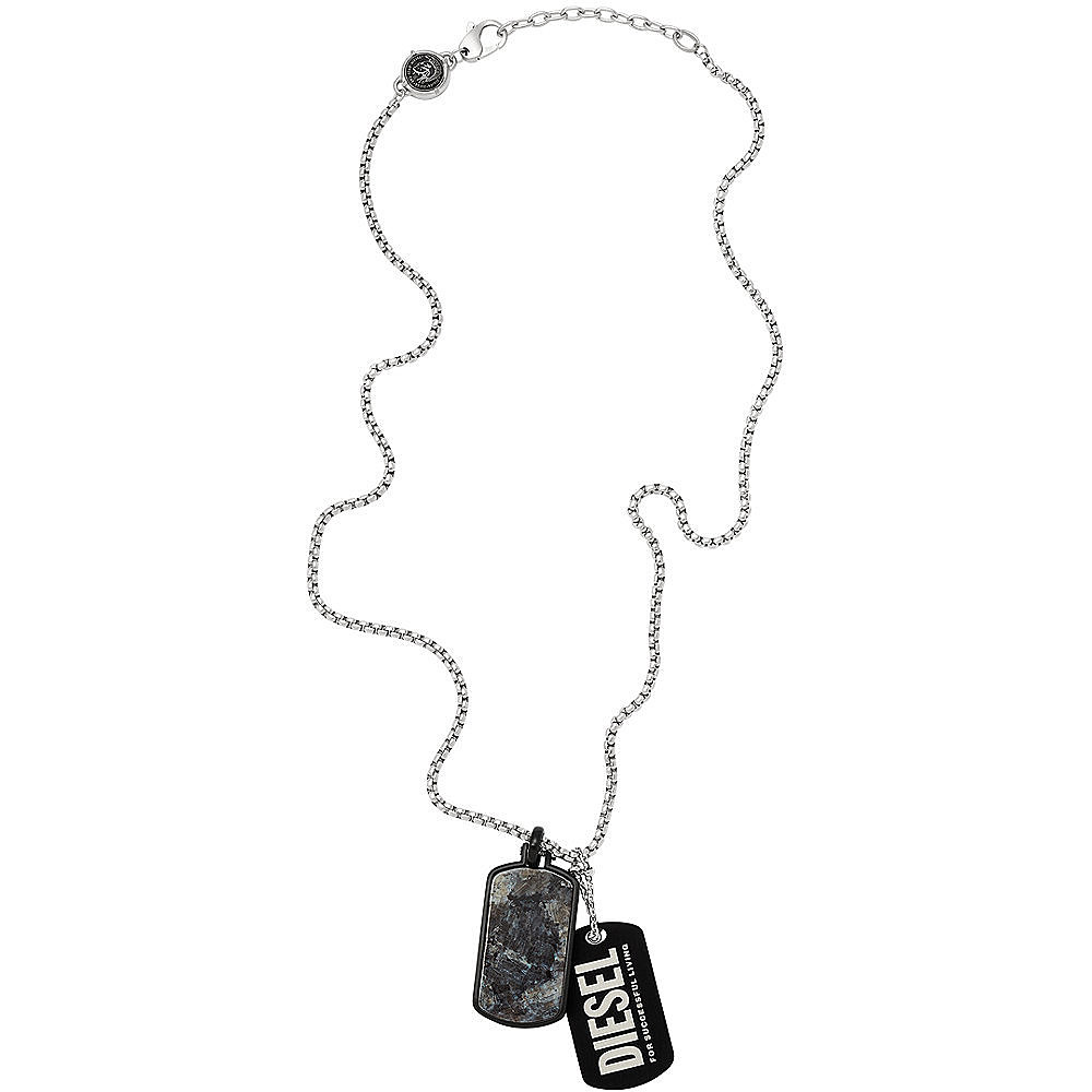 necklace man jewellery Diesel Double Dogtags DX1327040