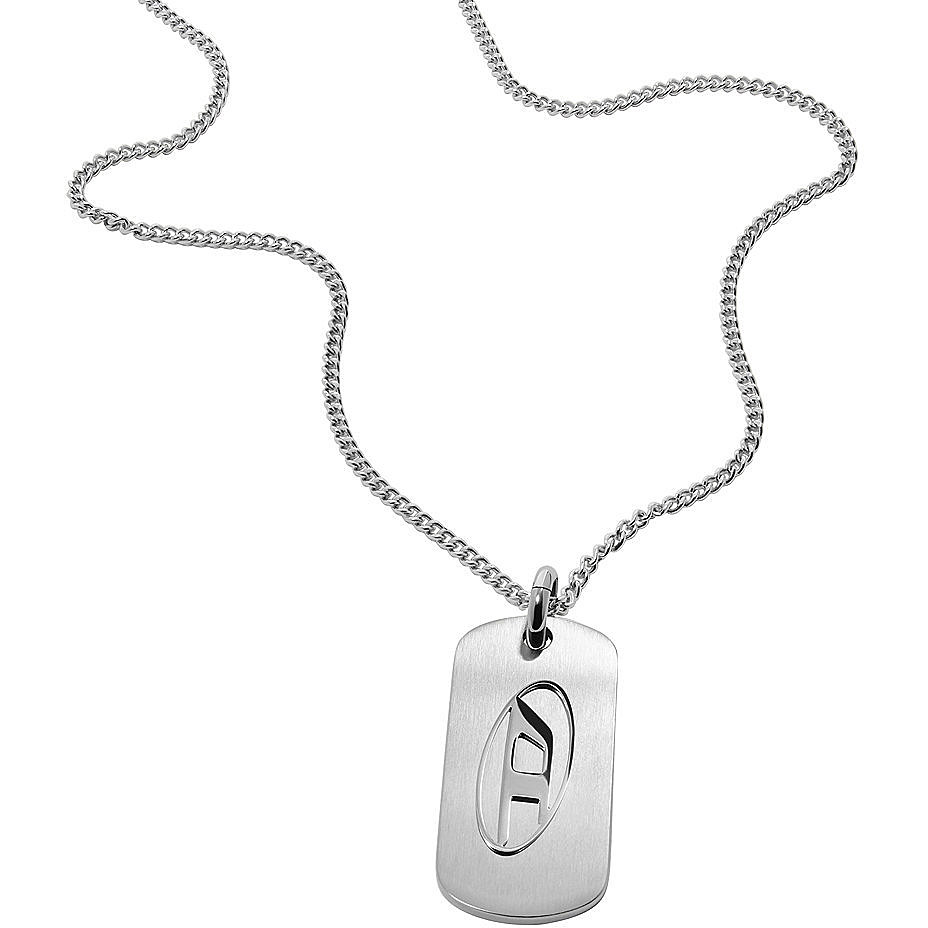 necklace man jewellery Diesel Single Pendant DX1352040