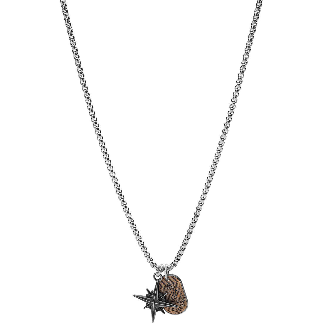 necklace man jewellery Fossil Vintage Casual JF03624998