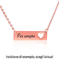 necklace personalized woman Infinity Love MY15CR