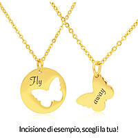 necklace personalized woman Me and You MY35CG