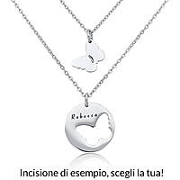 necklace personalized woman Me and You MY35CS