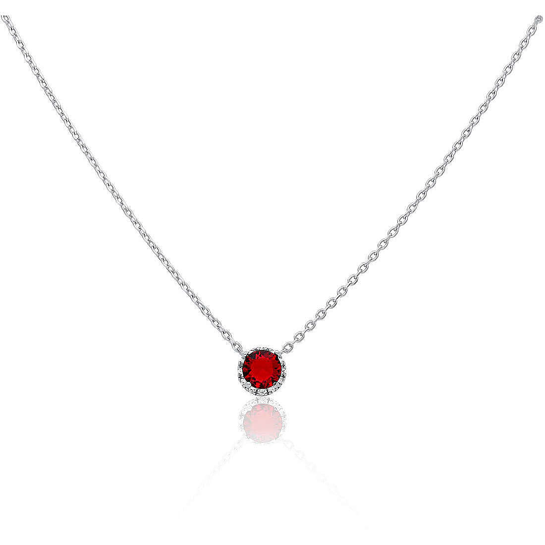 necklace Spotlight GioiaPura 925 Silver INS028CT509RHRO