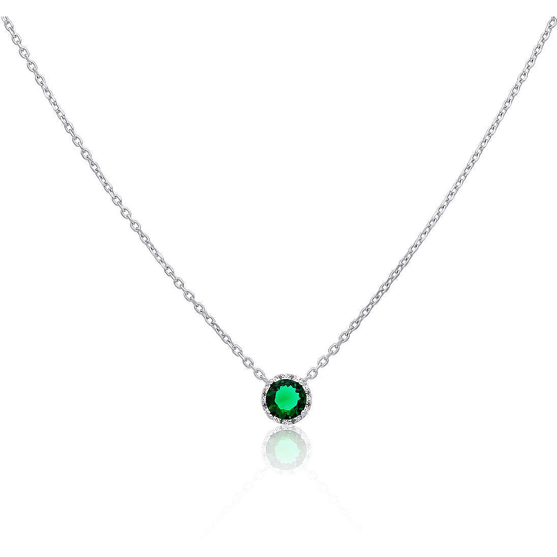 necklace Spotlight GioiaPura 925 Silver INS028CT509RHVE