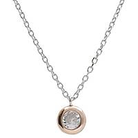 necklace Spotlight GioiaPura 925 Silver INS028CT526RSWH