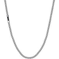 necklace Steel man jewel Crystals CL316
