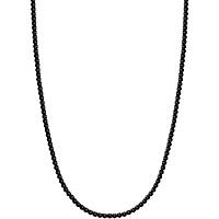 necklace Steel man jewel Crystals CL325