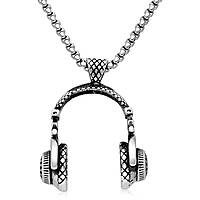 necklace Steel man jewel Music TK-C027S