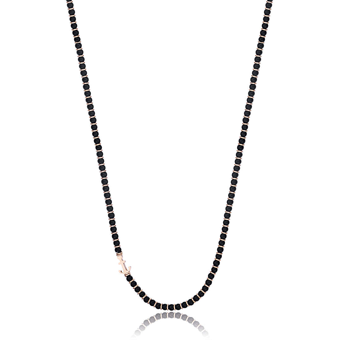 necklace Steel man jewel Semiprecious CL235