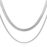 necklace Steel man jewel Snake TK-C087S