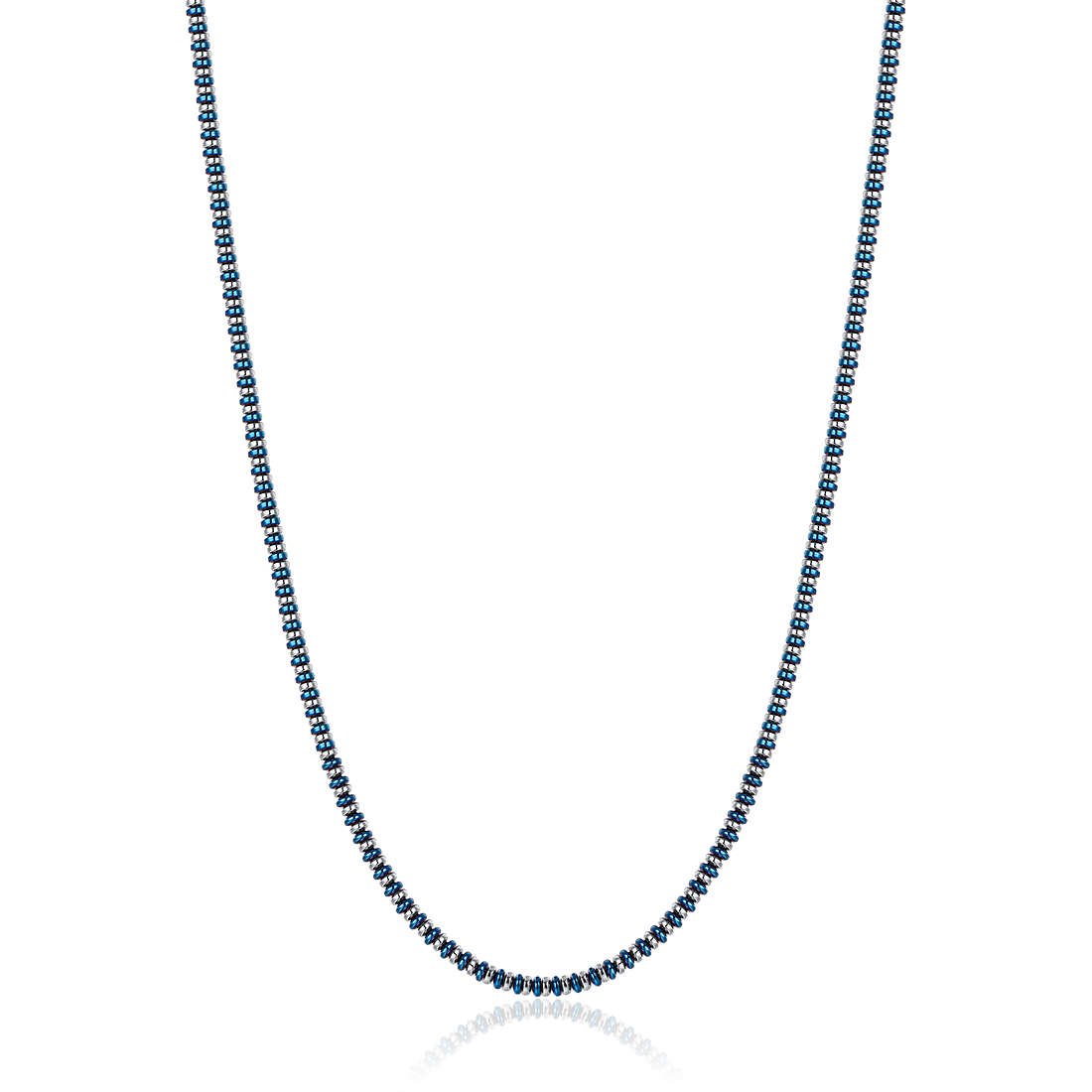 necklace Steel man jewel Zircons CL295