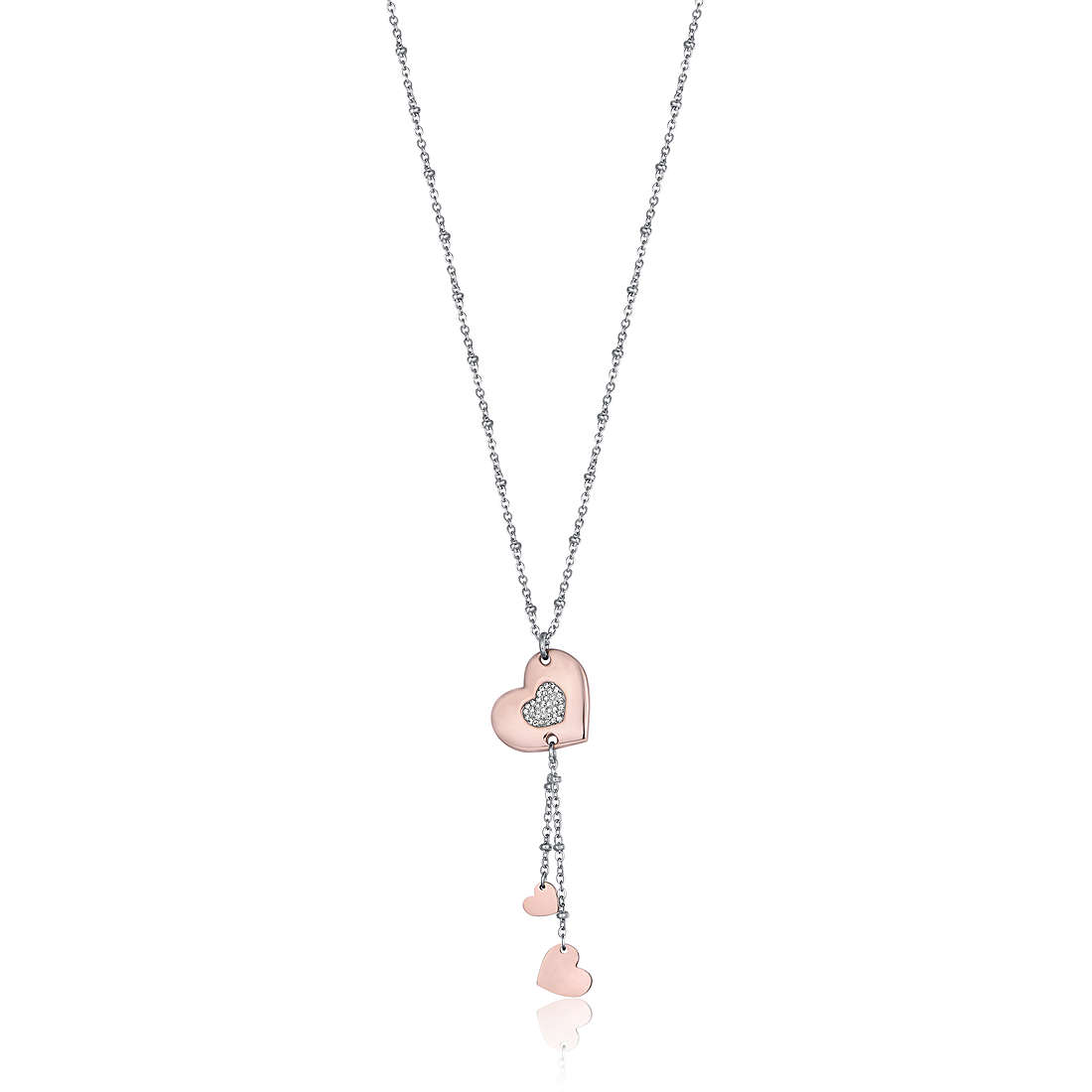 necklace Steel woman jewel Crystals CK1448