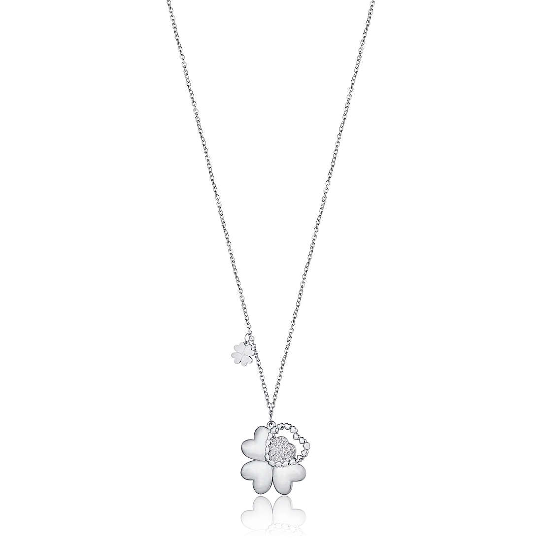 necklace Steel woman jewel Crystals CK1455