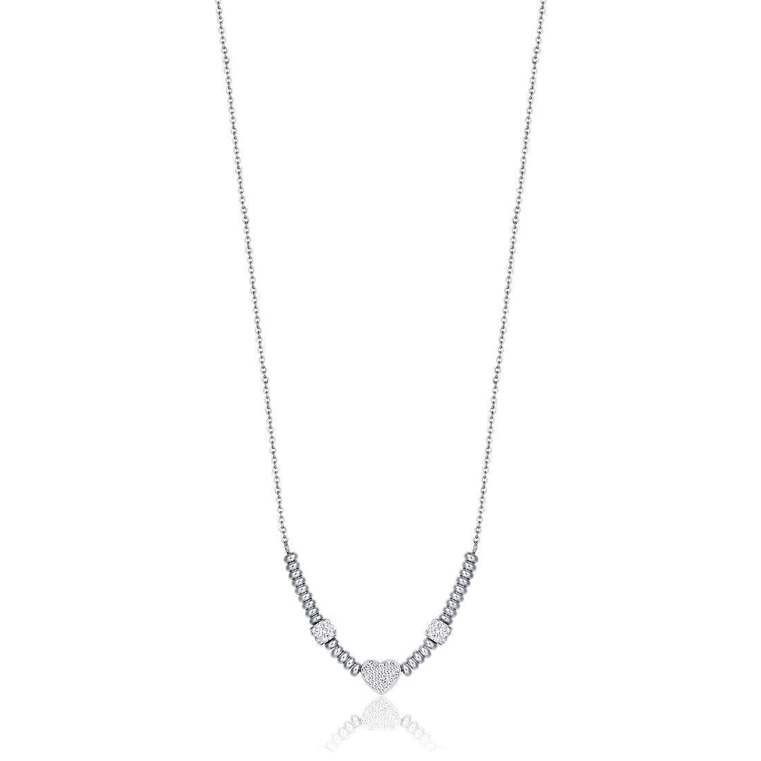 necklace Steel woman jewel Crystals CK1487