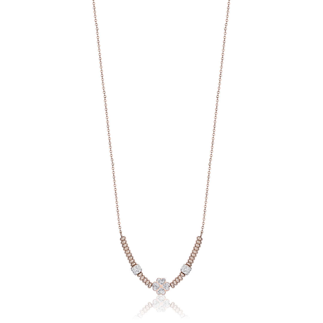 necklace Steel woman jewel Crystals CK1491