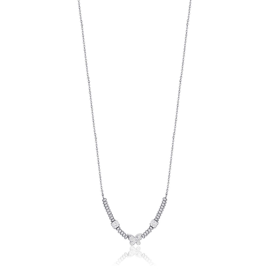 necklace Steel woman jewel Crystals CK1492