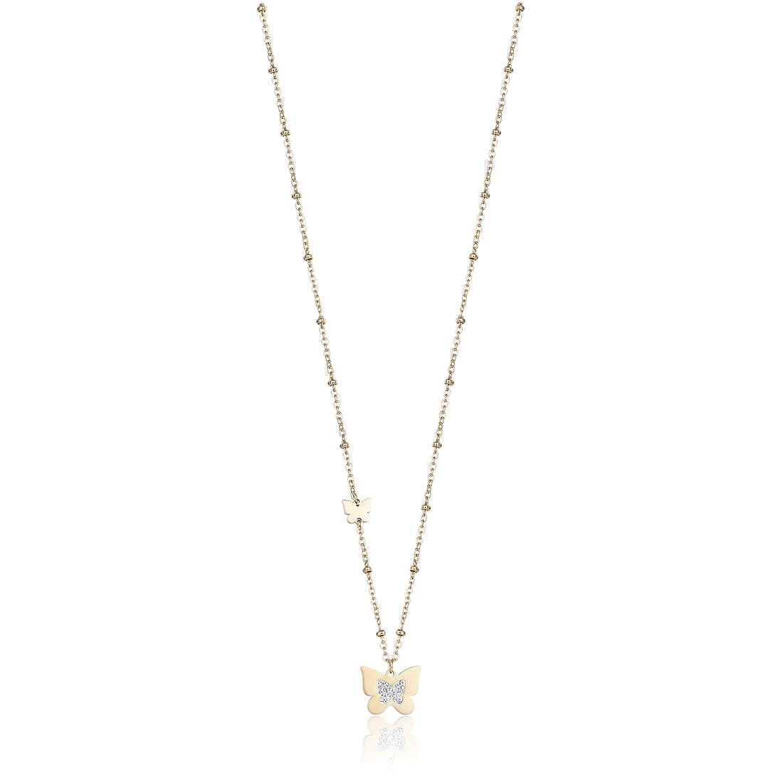 necklace Steel woman jewel Crystals CK1499
