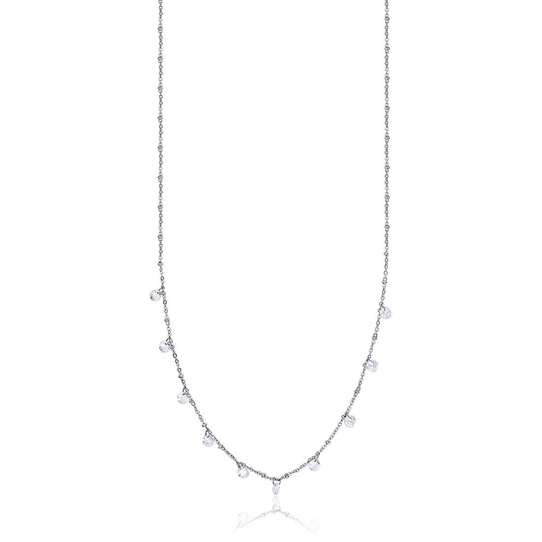 necklace Steel woman jewel Crystals CK1527