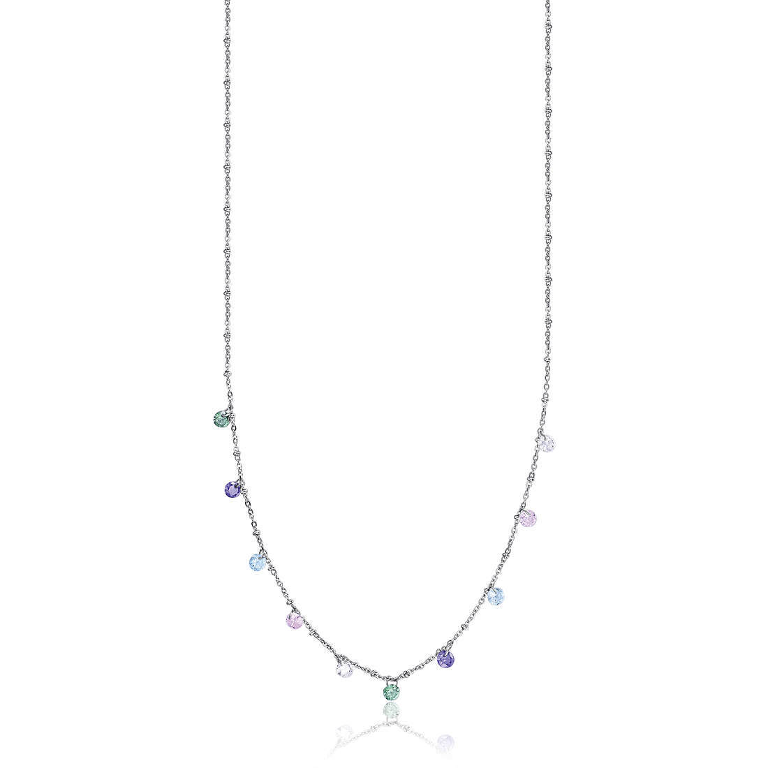 necklace Steel woman jewel Crystals CK1530