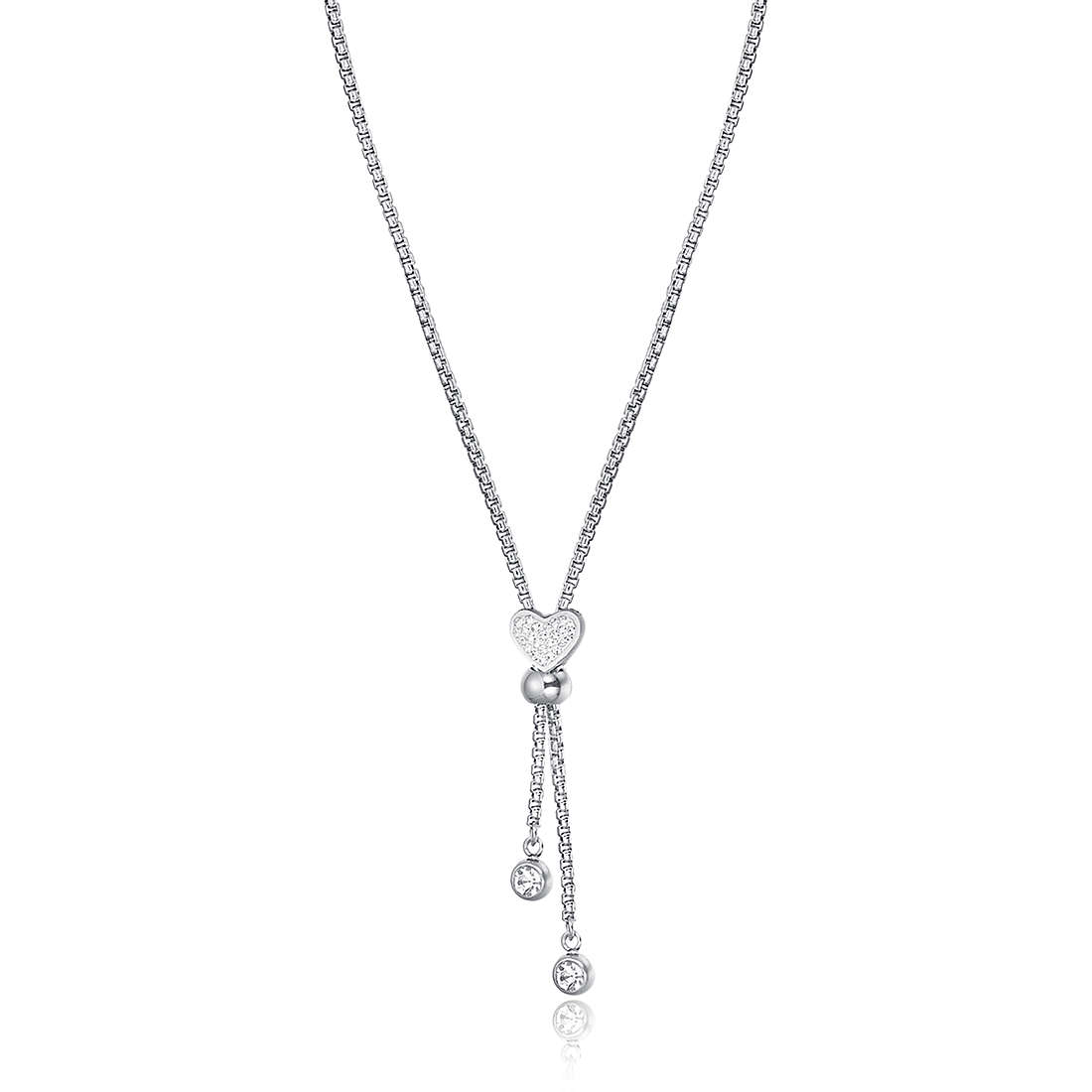 necklace Steel woman jewel Crystals CK1532