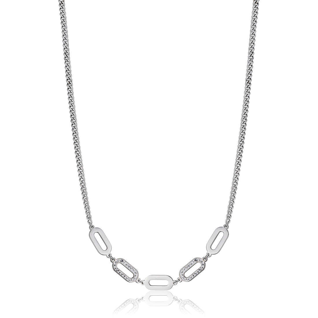 necklace Steel woman jewel Crystals CK1587