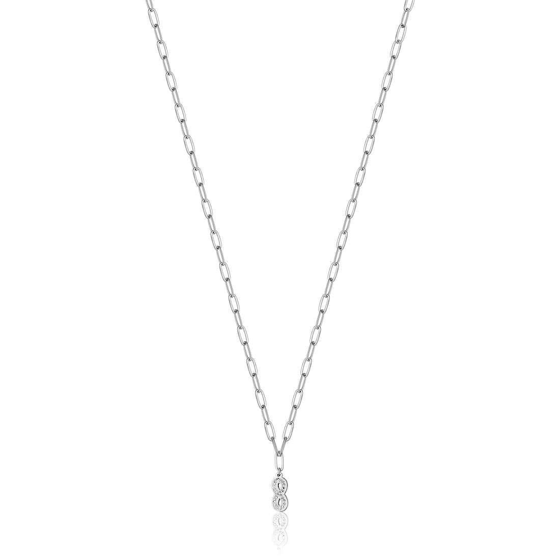 necklace Steel woman jewel Crystals CK1622