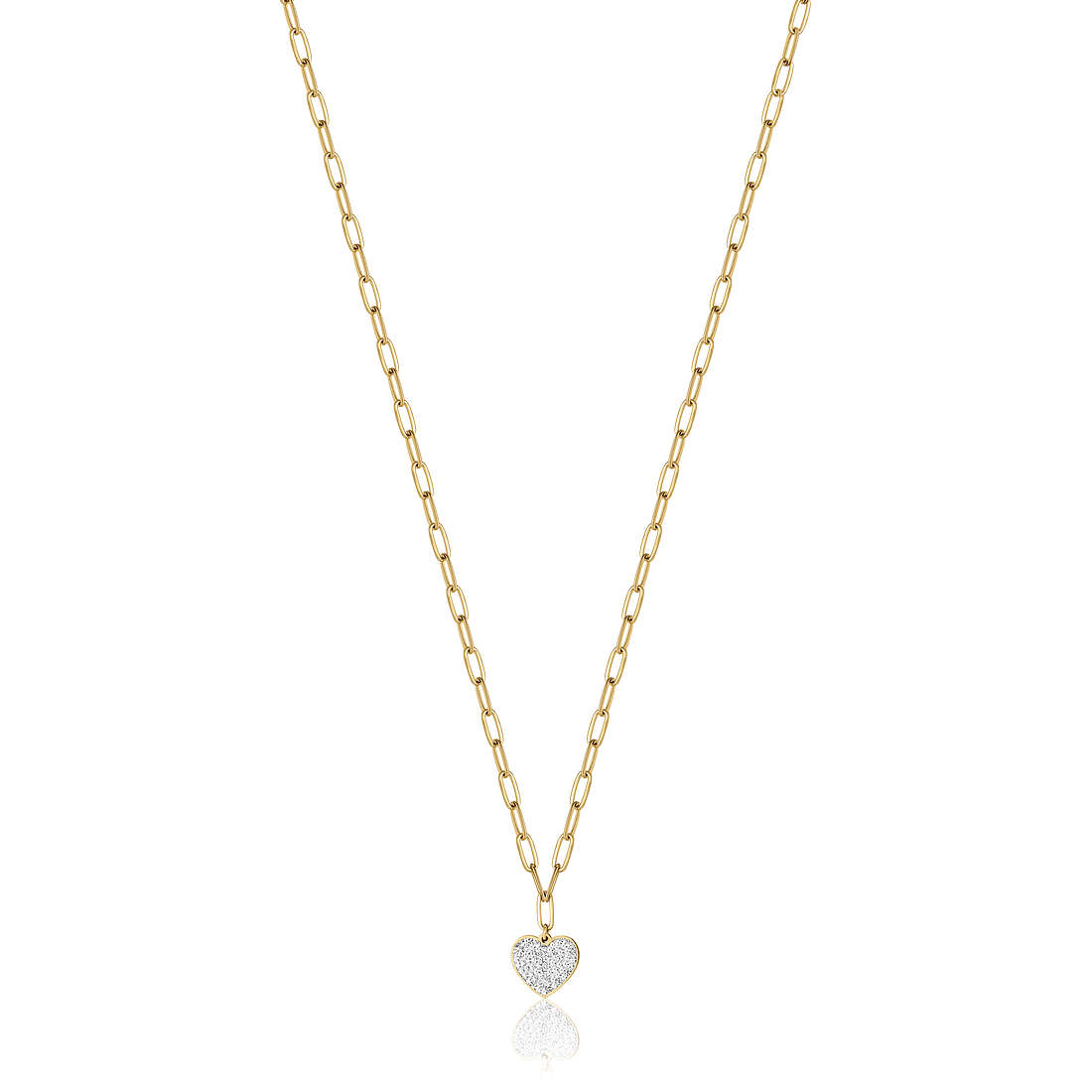 necklace Steel woman jewel Crystals CK1626