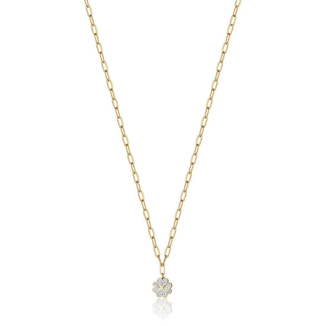 necklace Steel woman jewel Crystals CK1627