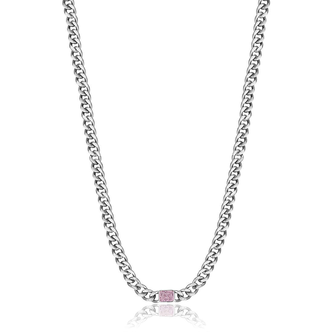 necklace Steel woman jewel Crystals CK1631