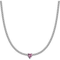 necklace Steel woman jewel Crystals CK1704