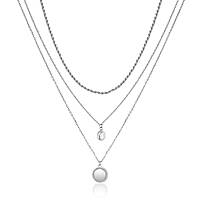 necklace Steel woman jewel Crystals CK1844