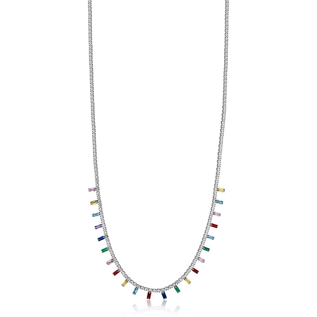necklace Steel woman jewel Crystals CK1856