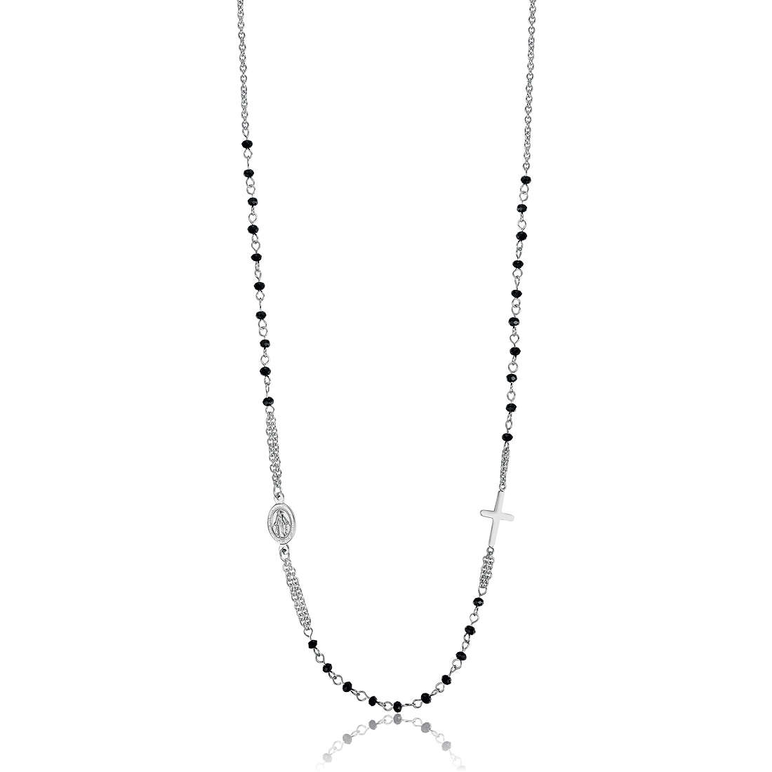 necklace Steel woman jewel Crystals LBCK1337