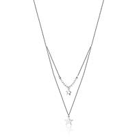 necklace Steel woman jewel Pearls CK1612