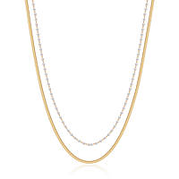 necklace Steel woman jewel Pearls CK1792