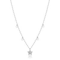 necklace Steel woman jewel Pearls CK1846