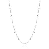 necklace Steel woman jewel Pearls CK1848
