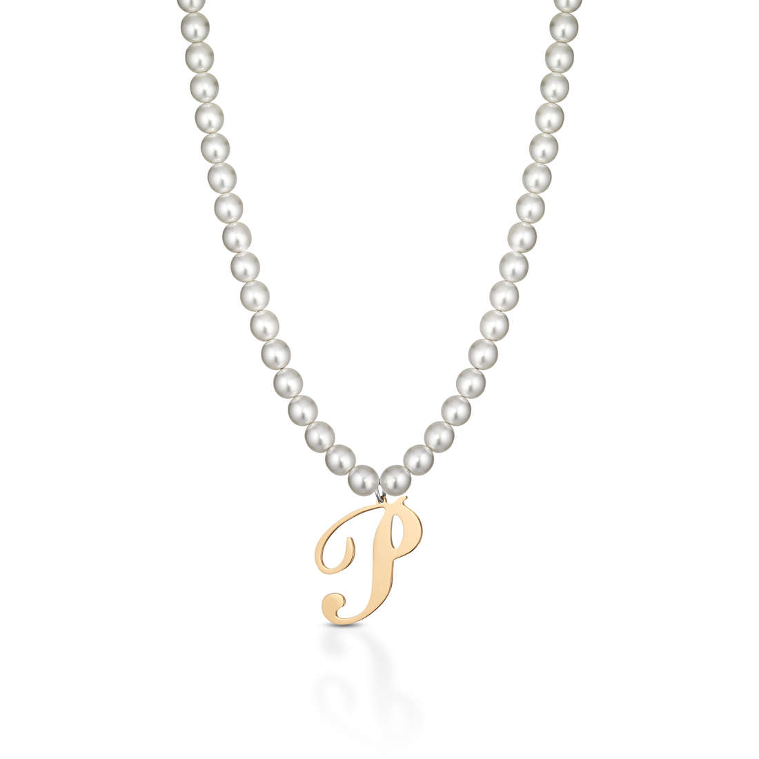 necklace Steel woman jewel Pearls LBCK1037