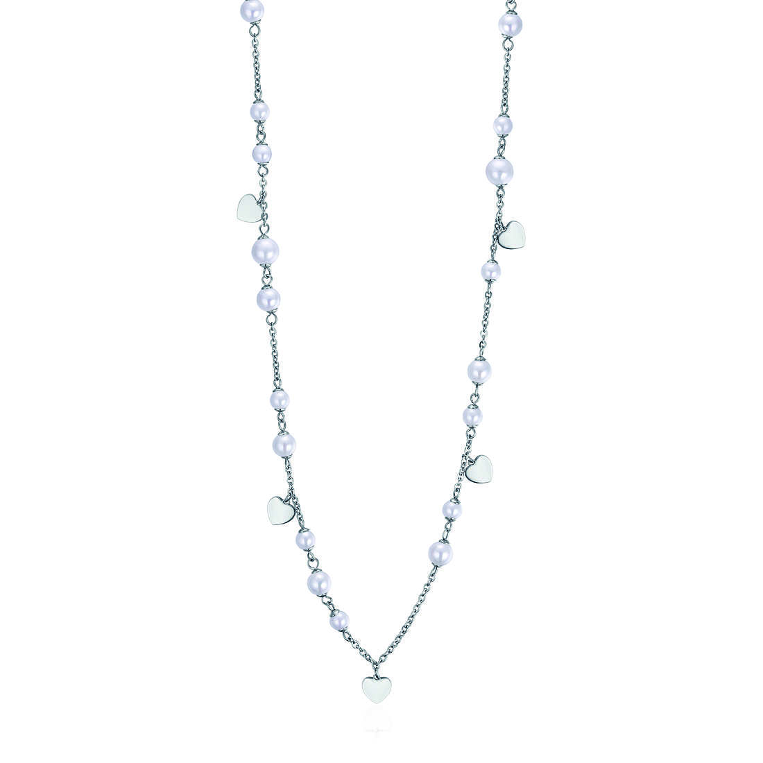 necklace Steel woman jewel Pearls LBCK1357