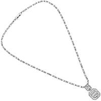 necklace Steel woman jewel Zircons 500690C