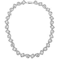 necklace Steel woman jewel Zircons 500692C