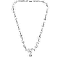 necklace Steel woman jewel Zircons 500693C