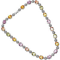 necklace Steel woman jewel Zircons 500694C