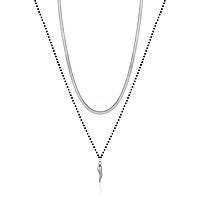 necklace Steel woman jewel Zircons CK1776