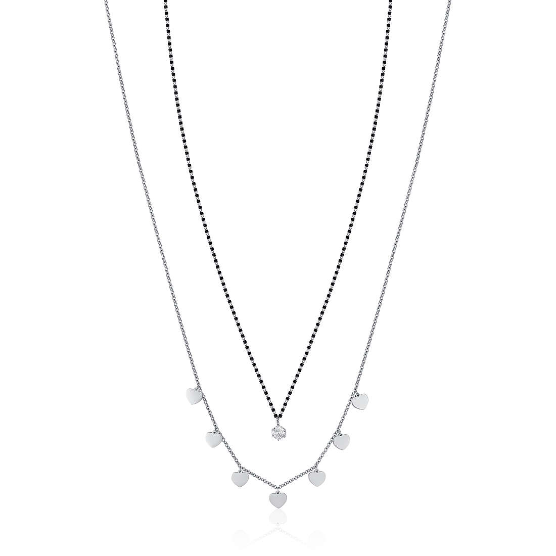 necklace Steel woman jewel Zircons CK1778