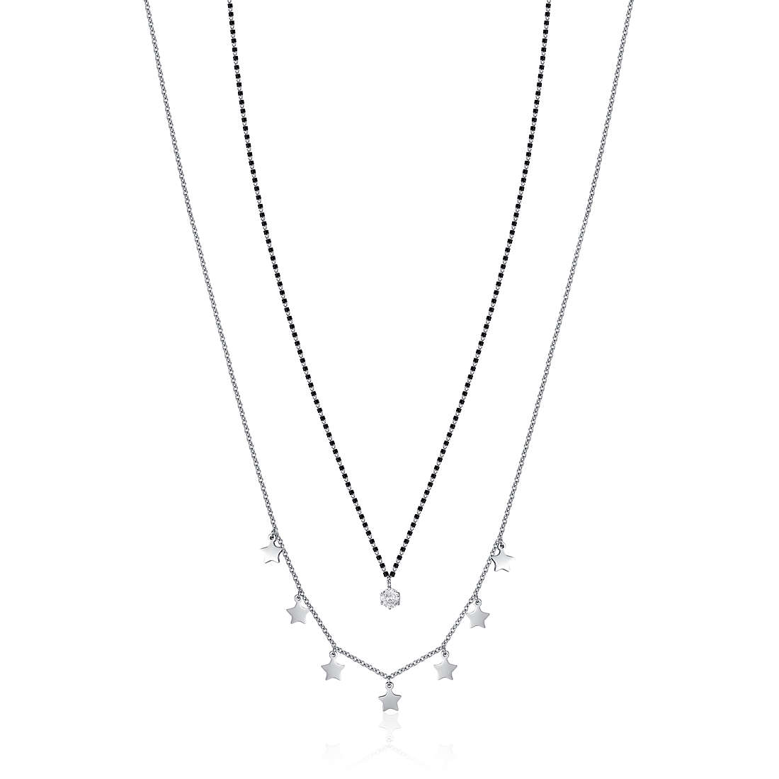 necklace Steel woman jewel Zircons CK1779