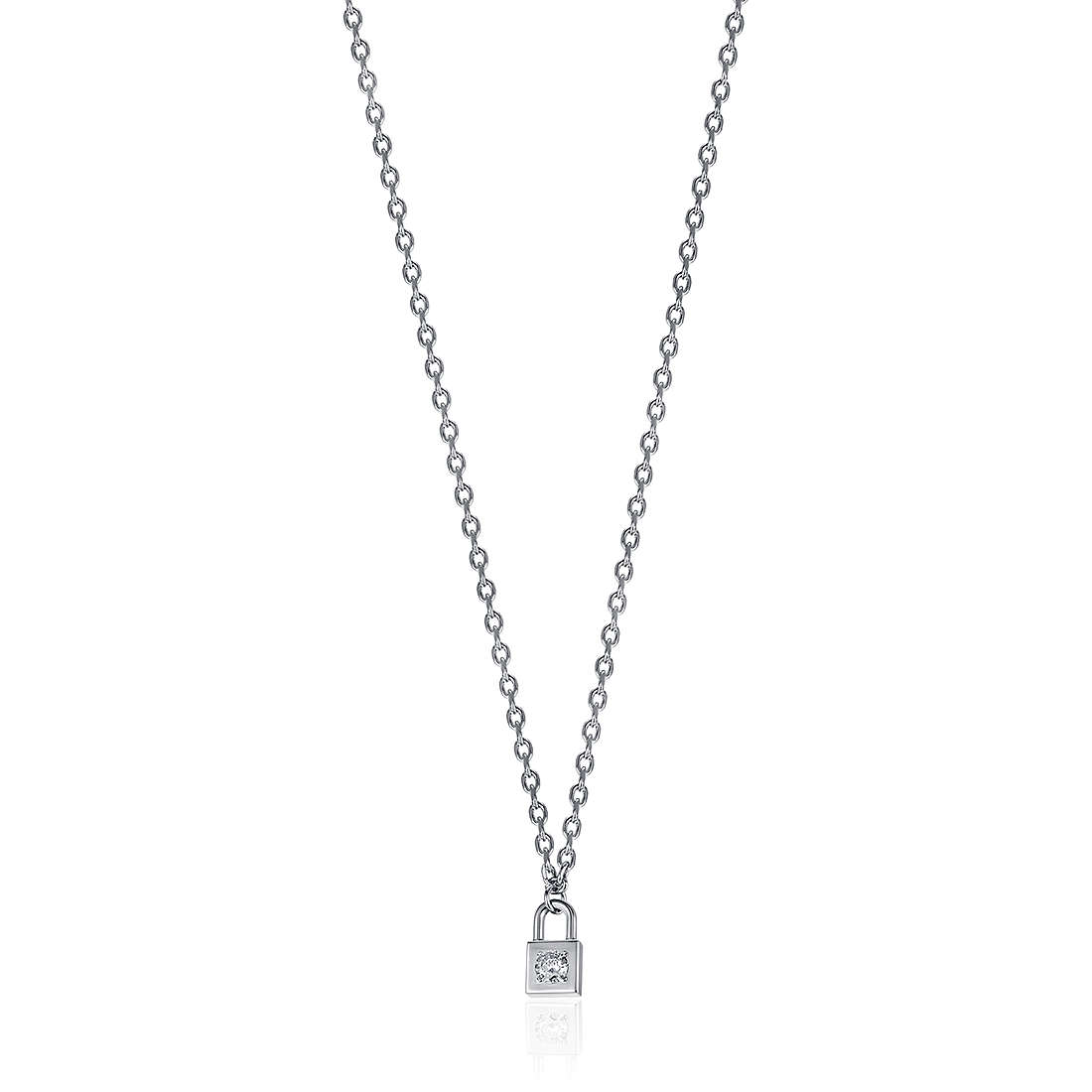 necklace Steel woman jewel Zircons CK1780