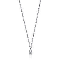 necklace Steel woman jewel Zircons CK1780