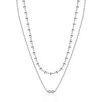 necklace Steel woman jewel Zircons, Semiprecious CK1770